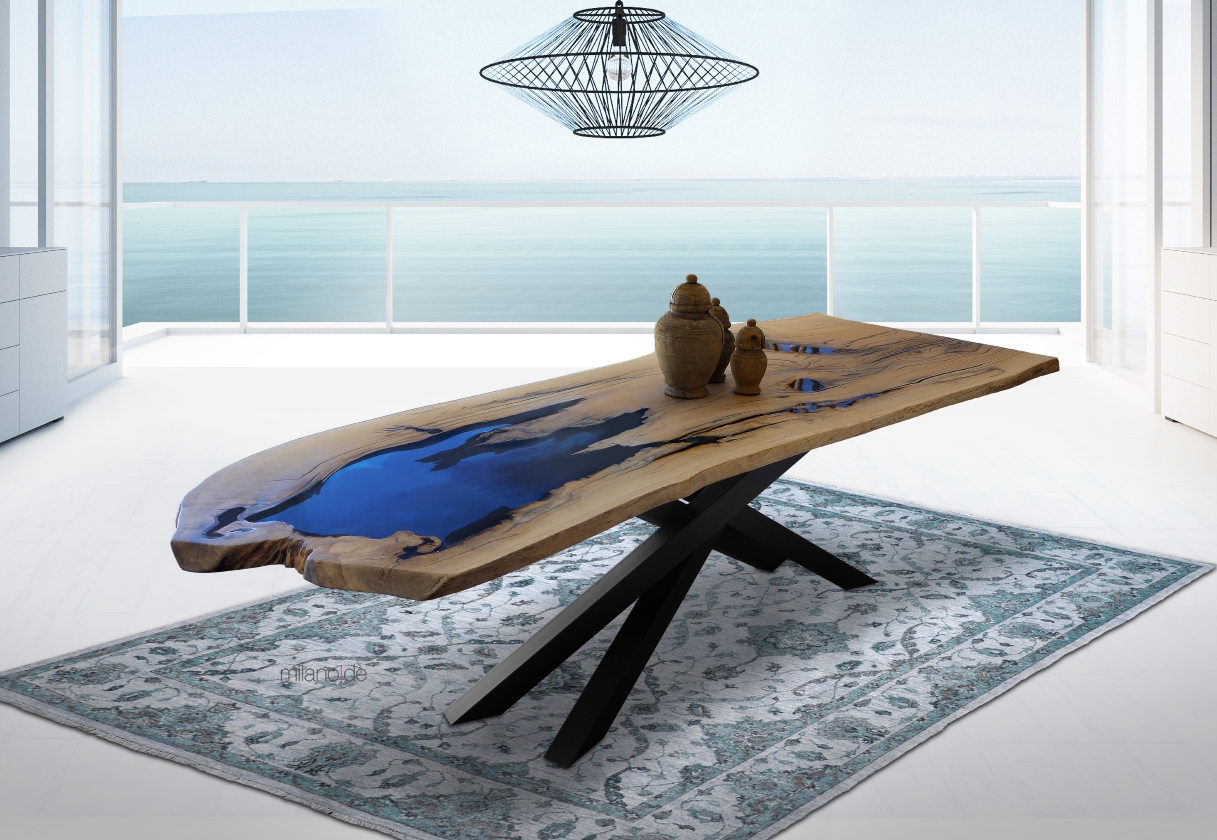 Donatella blue Sea table