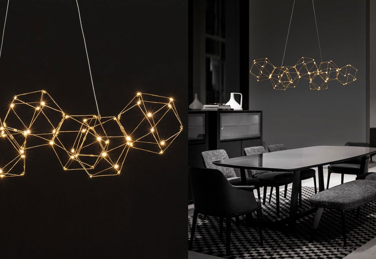 Galaxy pendant lamp