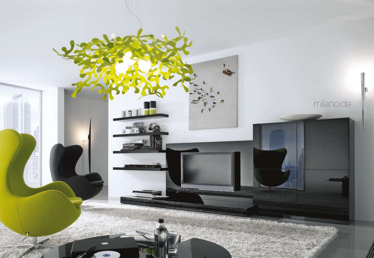 Leaves pendant lamp