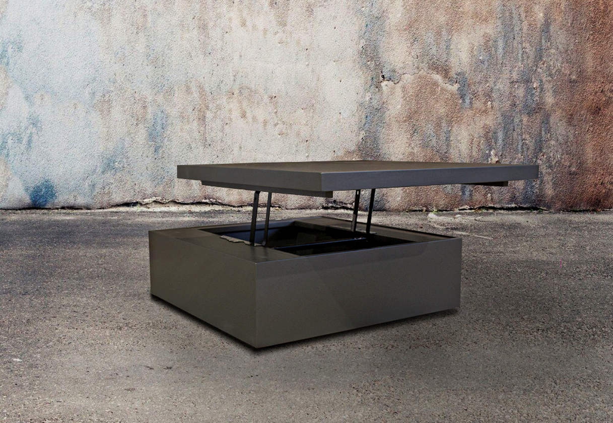 Cube coffee table